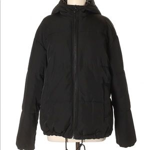 ASOS black puffer coat